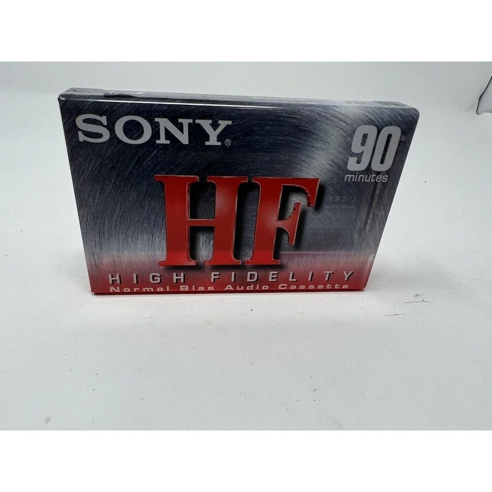Sony HF 90 Minute Blank Cassette Tapes (High Fidelity) Brand New